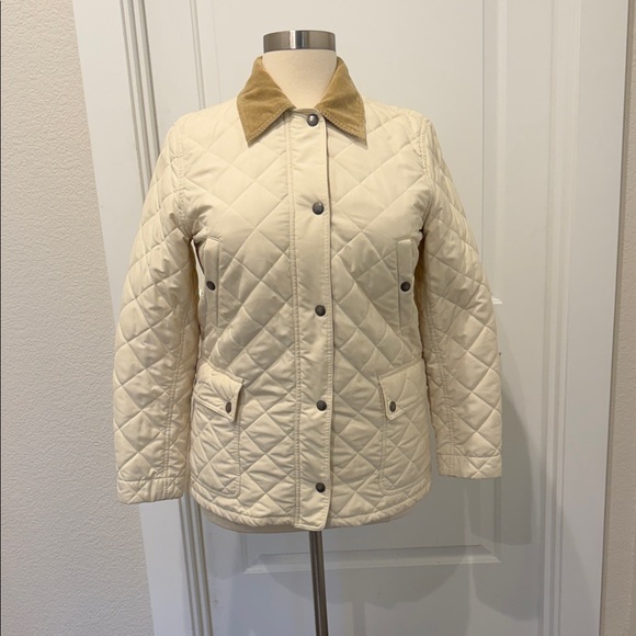Lauren Ralph Lauren Jackets & Blazers - Lauren Ralph Lauren Beige Quilted Utility Jacket
